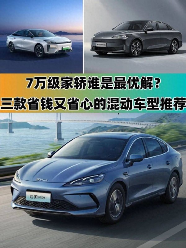 中鑫优配 7万级家轿谁是最优解？三款省钱又省心混动车型推荐